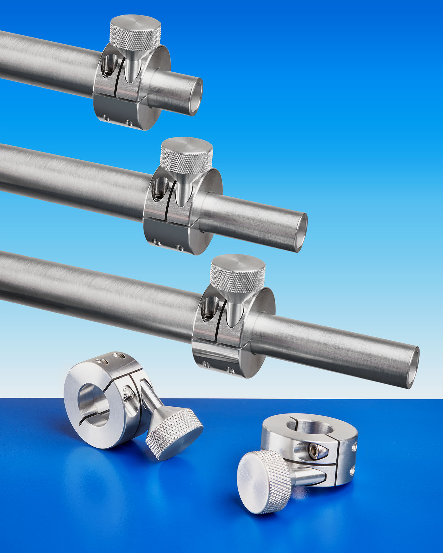 Quick-clamp Telescoping Tube Clamps